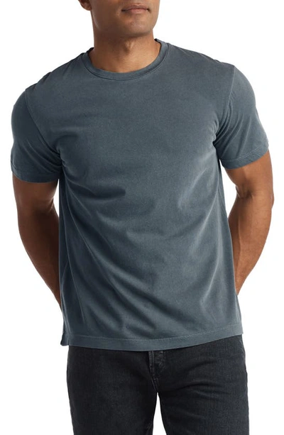Shop Rowan Asher Standard Cotton T-shirt In Slate