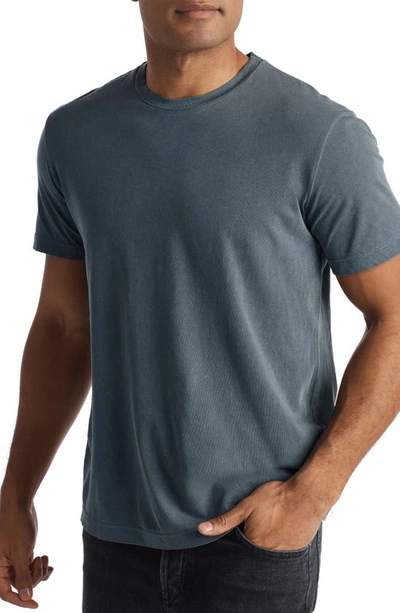 Shop Rowan Asher Standard Cotton T-shirt In Slate