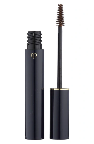 Shop Clé De Peau Beauté Beauté Eyebrow Gel In 102 Dark Brown