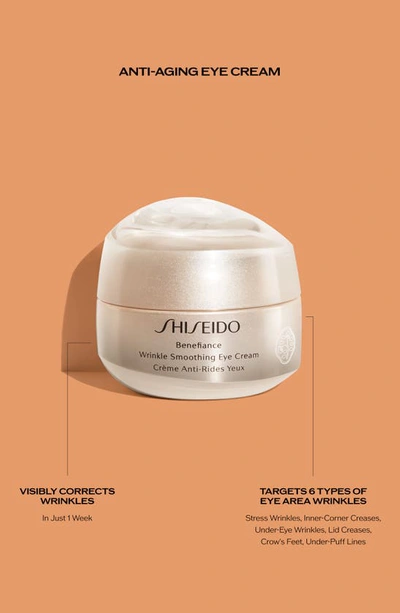 Shop Shiseido Benefiance Wrinkle Smoothing Eye Cream