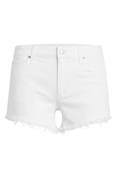 Shop Joe's The Ozzie Fray Hem Cutoff Jean Shorts In White