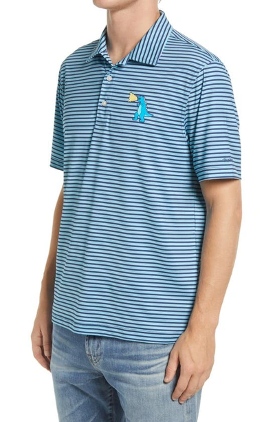 Shop Chubbies Performance Stretch Polo In The Fired Up