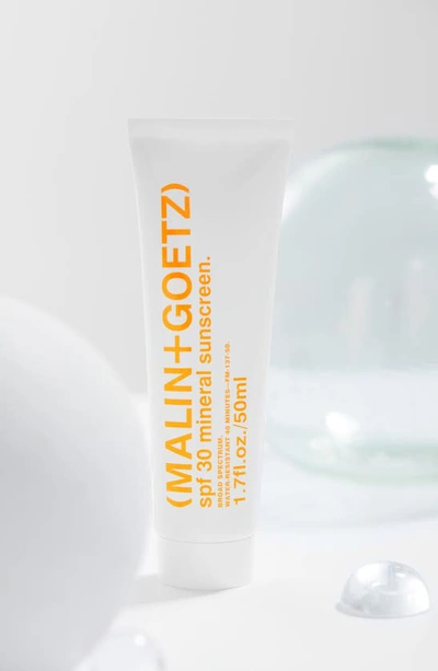 Shop Malin + Goetz Spf 30 Water-resistant Mineral Sunscreen