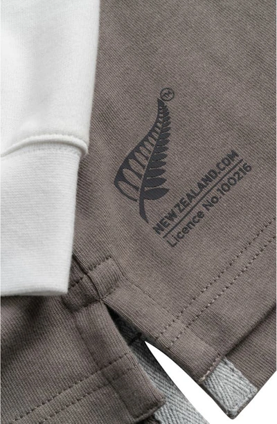 Rodd & Gunn Hillop Half Zip Rugby Pullover In Fawn
