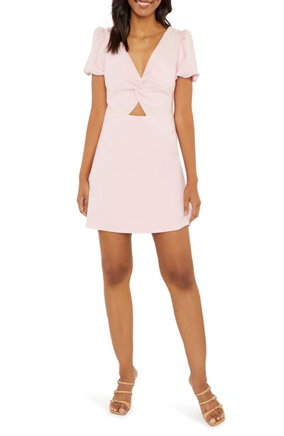 Shop Likely Ilana Minidress In Rose Shadow