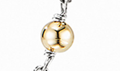 Shop David Yurman Cable Collectibles® Bead & Chain Necklace In Gold Dome