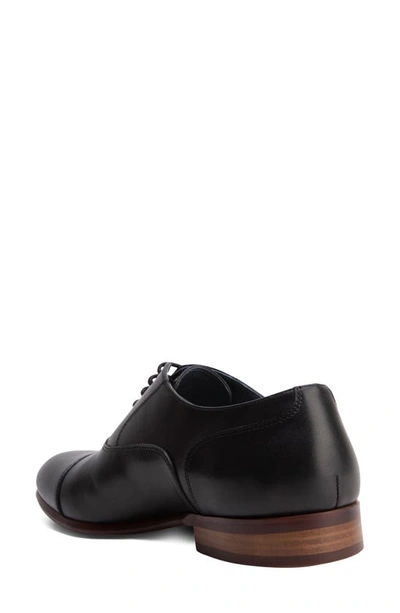 Blake Mckay Melvern Cap Toe Oxford In Black Leather