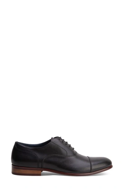 Blake Mckay Melvern Cap Toe Oxford In Black Leather