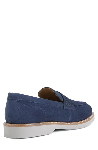 Shop Geox Gubbio Loafer In Navy