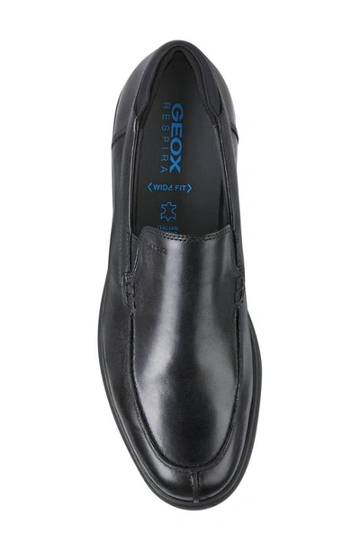 Shop Geox Spherica Wide Loafer In Black