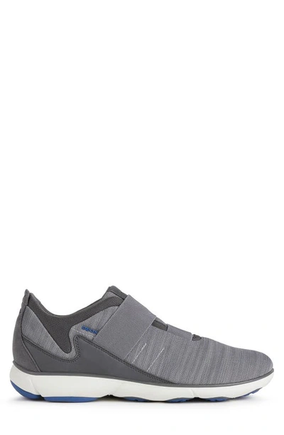 Shop Geox Nebula Slip-on Sneaker In Grey