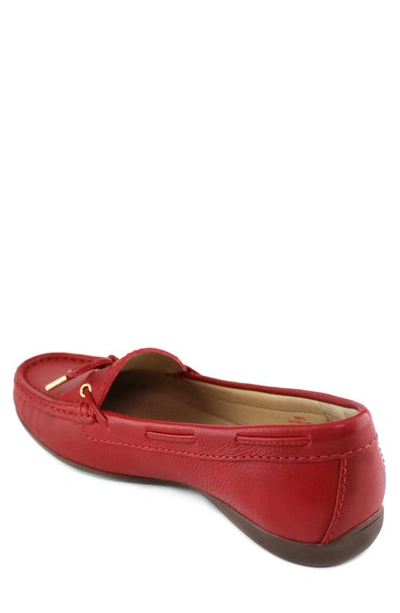 Shop Marc Joseph New York Diana St Loafer In Red Grainy