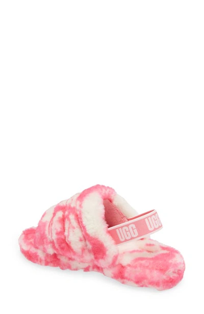 Shop Ugg Fluff Yeah Slide In Pink Rose / Seashell Pink