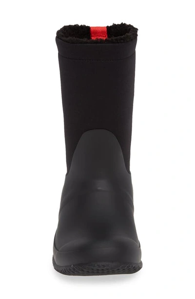 Shop Hunter Original Insulated Slipper Boot In Black