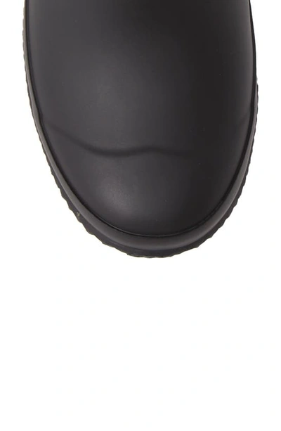 Shop Hunter Original Insulated Slipper Boot In Black