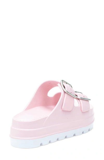 Shop Beach Slides By J/slides Jslides Simply B Sandal In Lt Pink Eva