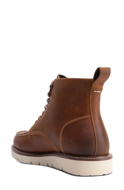 Shop Blake Mckay Greenwood Moc Toe Leather Boot In Tan