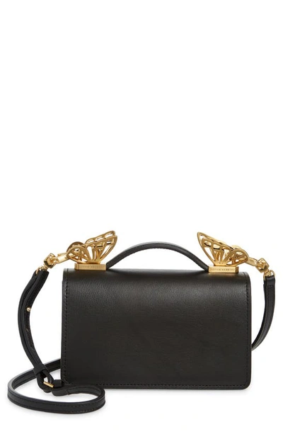 Shop Sophia Webster Mariposa Mini Shoulder Bag In Black