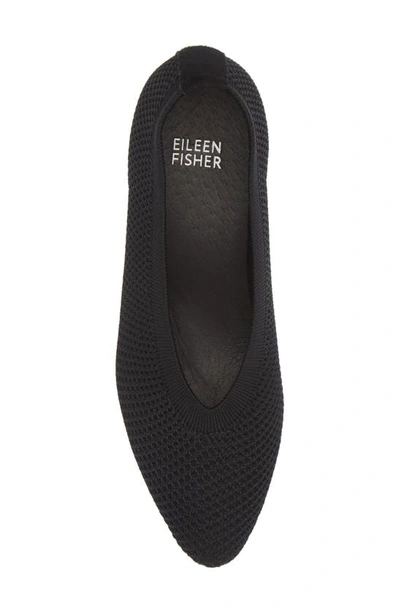 Shop Eileen Fisher Gabby Knit Pump In Black