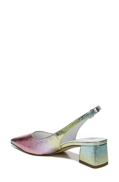 Shop Franco Sarto Racer Slingback Pointed Toe Pump In Pink