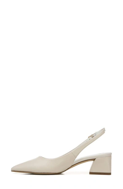 Shop Franco Sarto Racer Slingback Pointed Toe Pump In Putty/ Putty