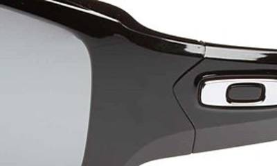 Shop Oakley 'fives Squared' 54mm Polarized Sunglasses In Polished Black/black Iridium