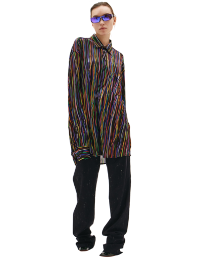 Shop Vetements Multicolor Shirt