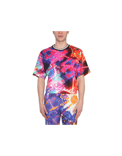 Shop Dolce & Gabbana T-shirt With Luminary Print In Multicolor