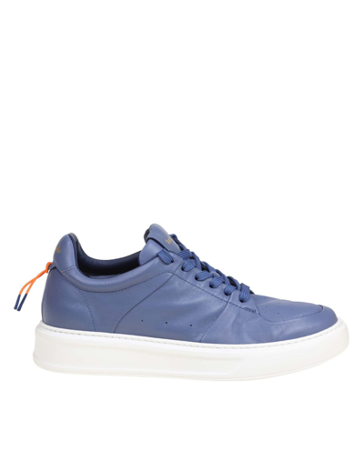 Barracuda Sneakers In Light Blue Leather In Marine | ModeSens