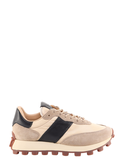 Shop Tod's Sneakers In Beige