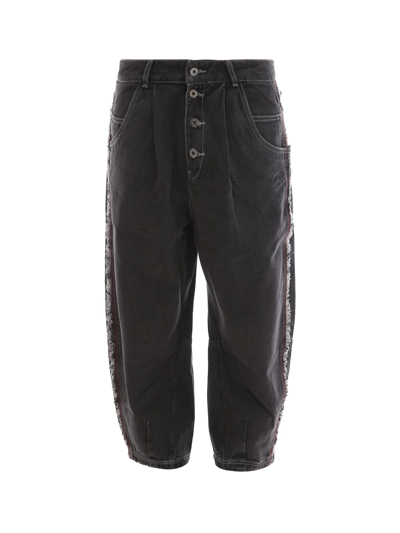 Shop Li-ning Jeans In Black