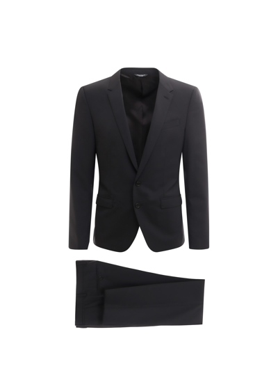 Shop Dolce & Gabbana Martini Suit In Black