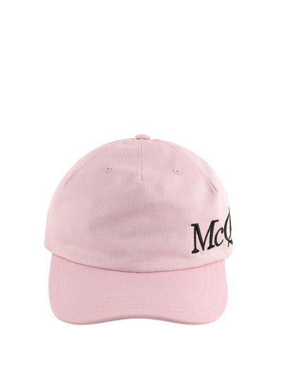 Shop Alexander Mcqueen Hat In Pink