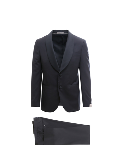 Shop Corneliani Tuxedo In Blue