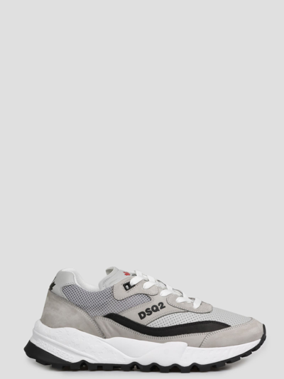 Shop Dsquared2 Free Sneakers In Grey