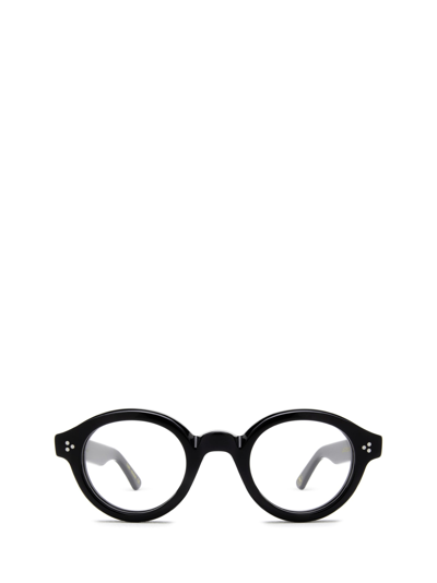 Shop Lesca La Corbs Optic Black Glasses