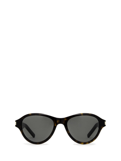 Shop Saint Laurent Sl 520 Sunset Havana Sunglasses