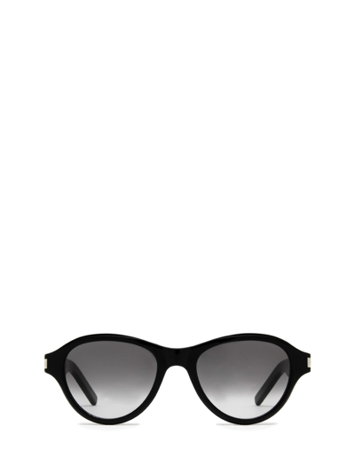 Shop Saint Laurent Sl 520 Sunset Black Sunglasses