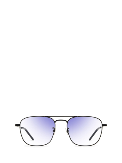 Shop Saint Laurent Sl 309 Sun Black Sunglasses