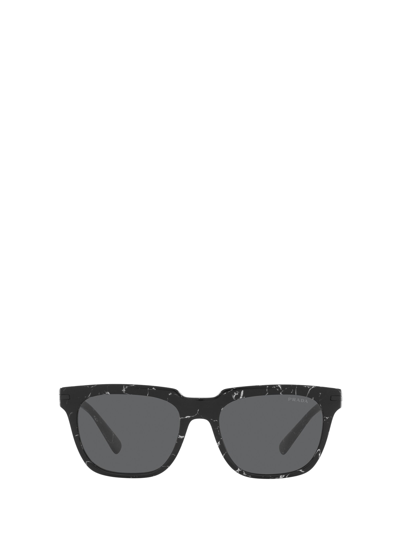Shop Prada Pr 04ys Abstract Black Sunglasses