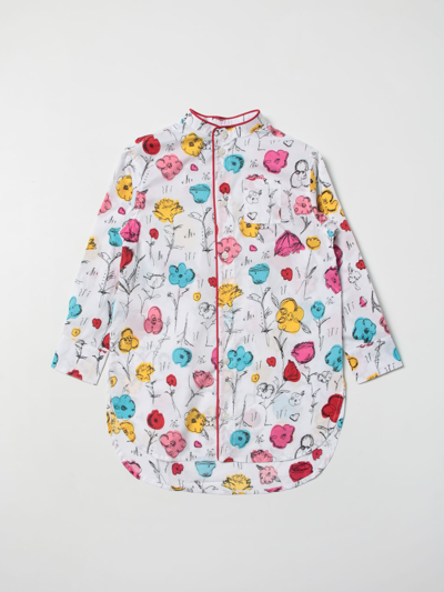 Shop Marni Kids Shirt In Multicolor