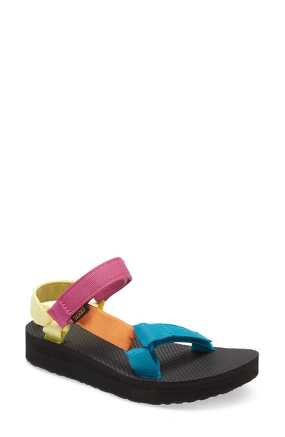 Shop Teva Midform Universal Sandal In Retro Multi