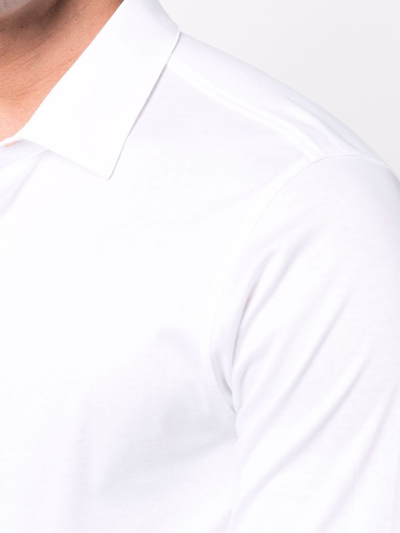 Shop Z Zegna Classic Button-up Shirt In Weiss