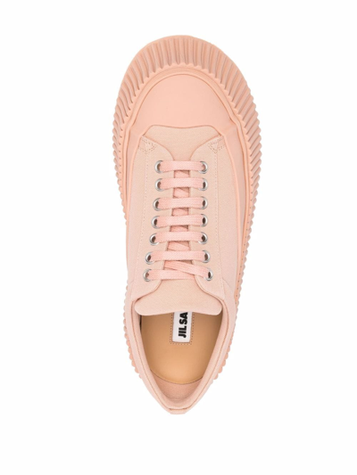 Jil Sander Chunky-sole Low-top Sneakers In Multi