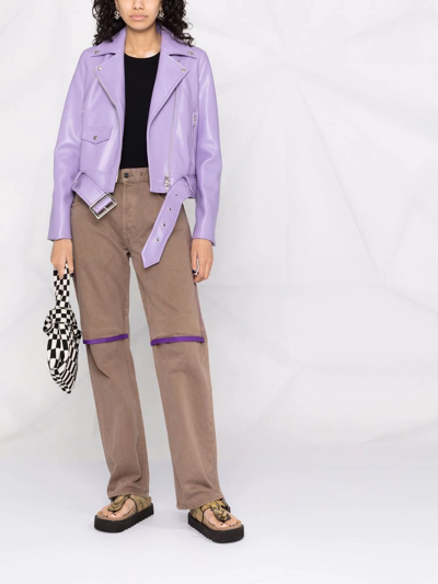 ESMERALDA 人造皮质机车夹克