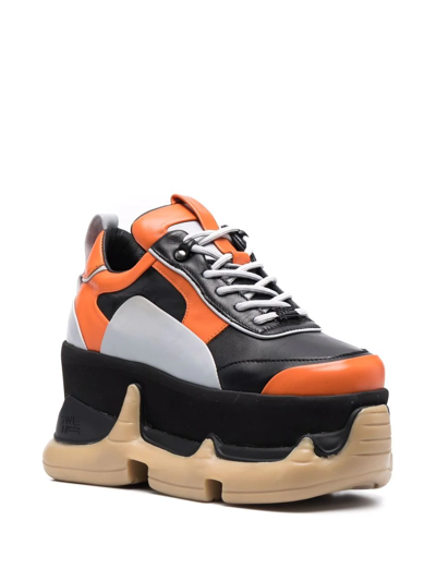 Shop Swear Air Revive Nitro Platform Sneakers In Orange