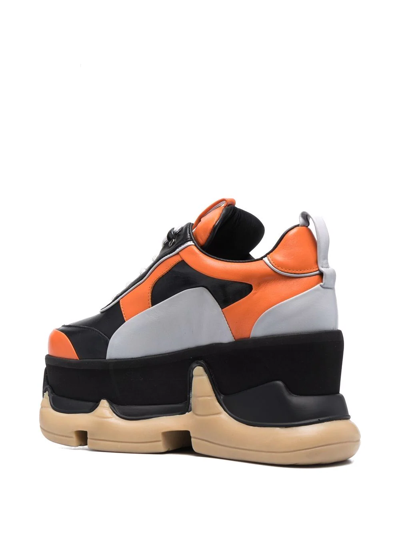 Shop Swear Air Revive Nitro Platform Sneakers In Orange
