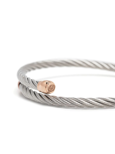 Shop Charriol Celtic Cable Bangle In Silver