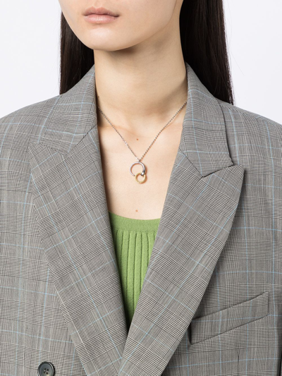 Shop Charriol Infinity Zen Necklace In Silver