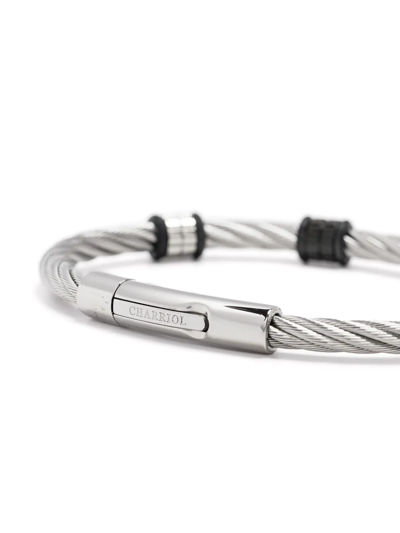 Shop Charriol Celtic Cable Bangle In Silver